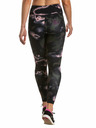 Meatfly Leggings da donna Meatfly Arabel Storm Camo Rosa | Nero | Taglia