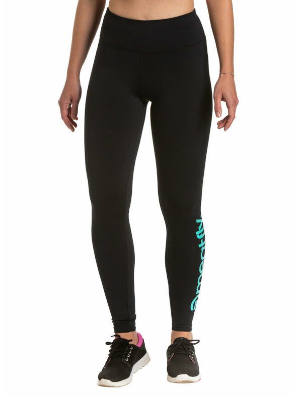Meatfly Leggings da donna Meatfly Arabel Menta Logo | Nero | Taglia