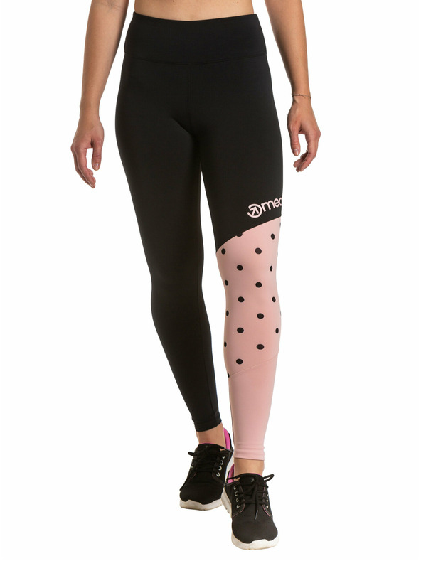 Meatfly Leggings da donna Meatfly Arabel Rosa/Nero | Nero | Taglia