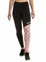Meatfly Leggings da donna Meatfly Arabel Rosa/Nero | Nero | Taglia
