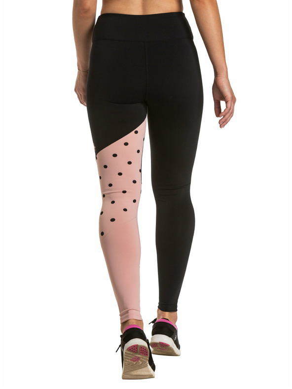 Meatfly Leggings da donna Meatfly Arabel Rosa/Nero | Nero | Taglia