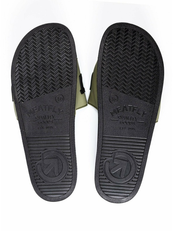 Meatfly Pantofole da uomo Meatfly Hudson 3D Olive | Verde | Taglia