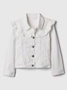 GAP Kids' Denim Jacket with Ruffles GAP