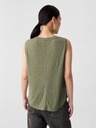 GAP Linen top without sleeves GAP