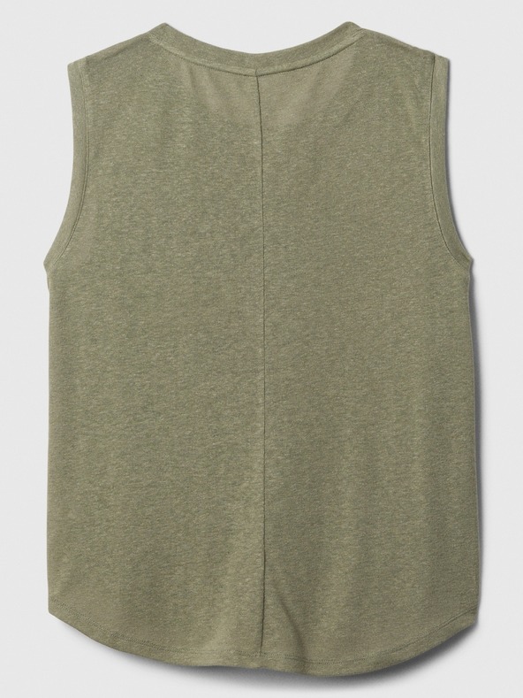 GAP Linen top without sleeves GAP