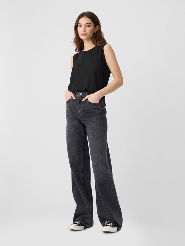GAP Linen top without sleeves GAP