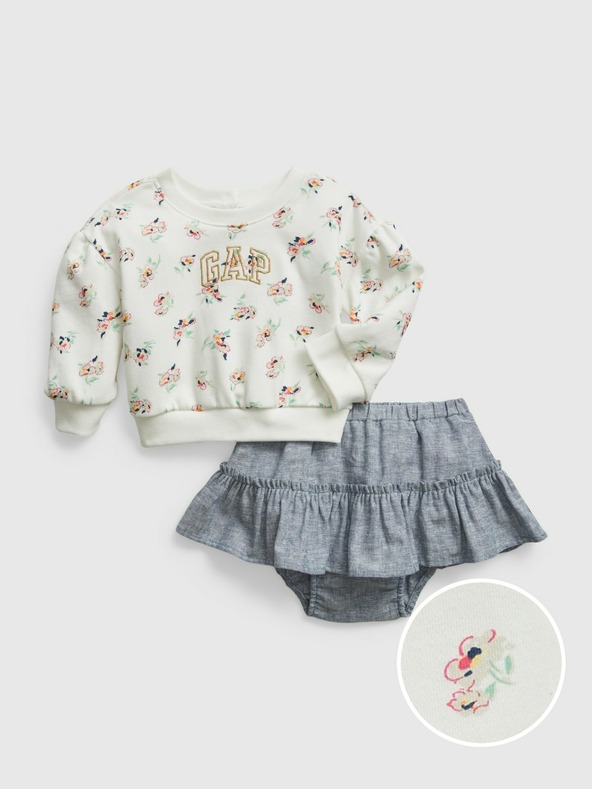 GAP Set baby felpa e gonna GAP