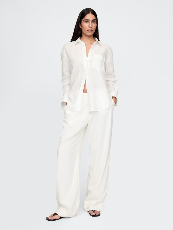 GAP Camicia oversize in lino Camicia grande GAP