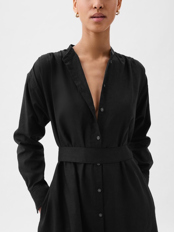 GAP Vestito camicia oversize in lino GAP