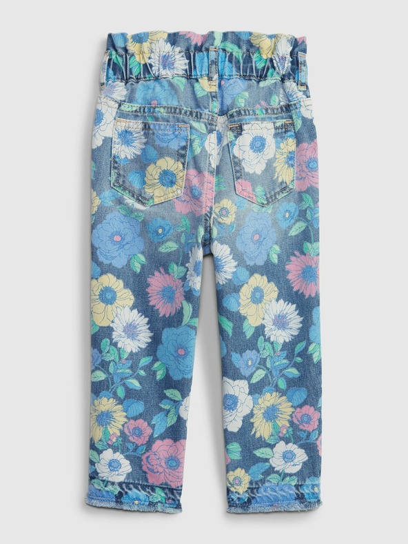 GAP Jeans baby mom floral GAP