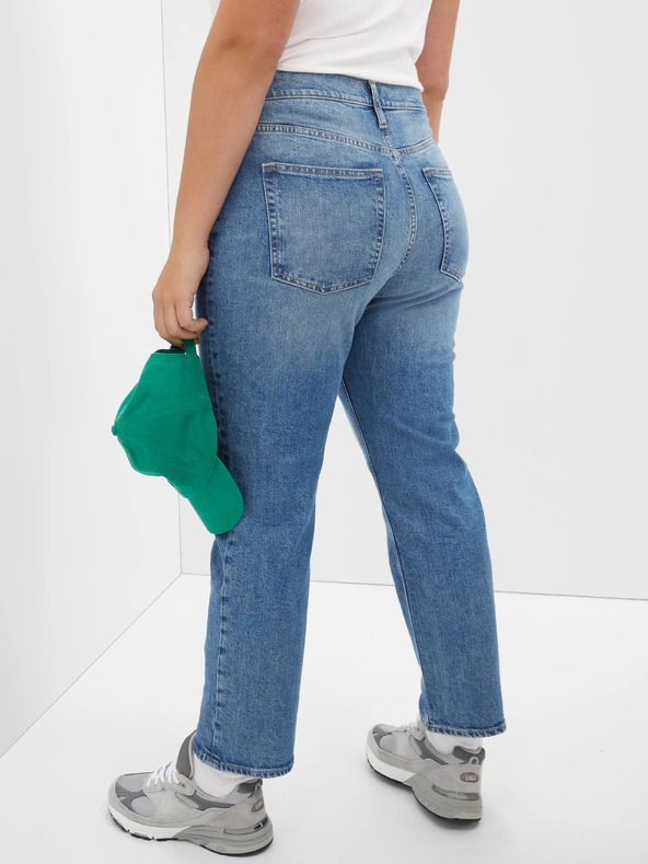 GAP Straight High Rise Destructed '90s Original jeans GAP