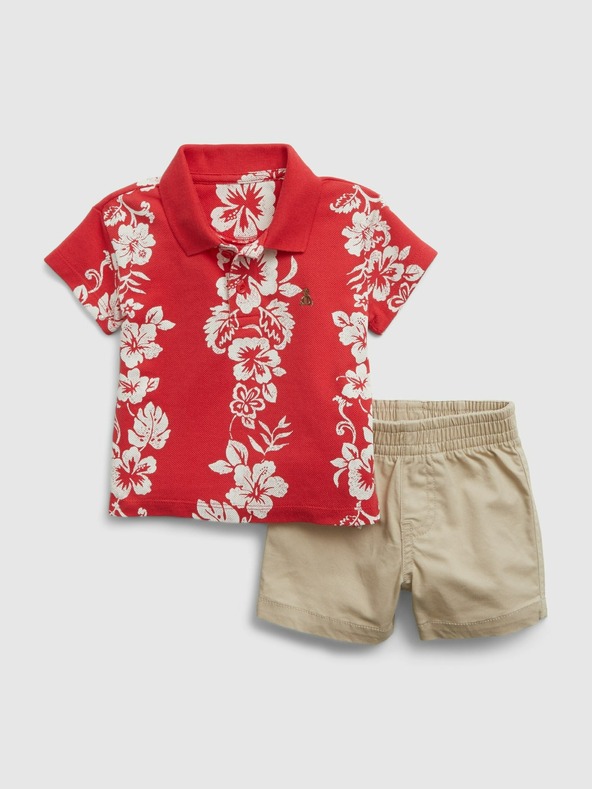 GAP Baby polo and shorts outfit GAP