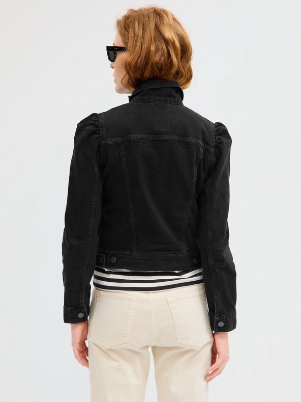 GAP Denim jacket with gathered sleeves GAP
