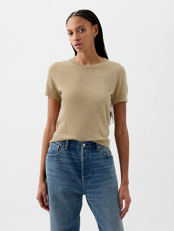 GAP Short crop CashSoft sweater GAP