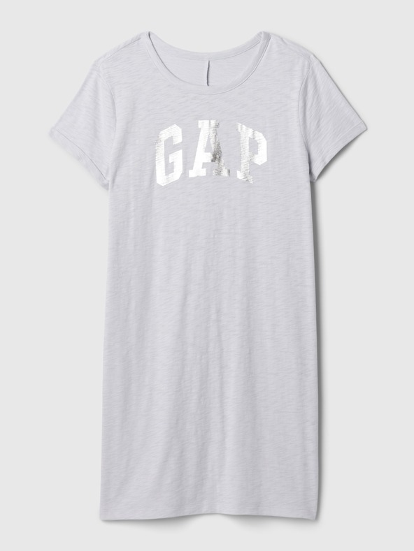 GAP Dress with metallic logo GAP