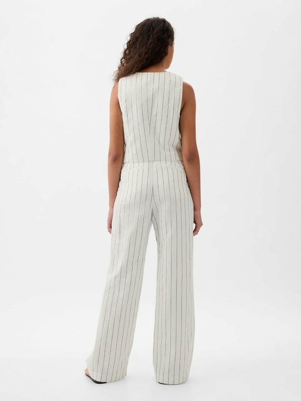 GAP Linen striped vest GAP
