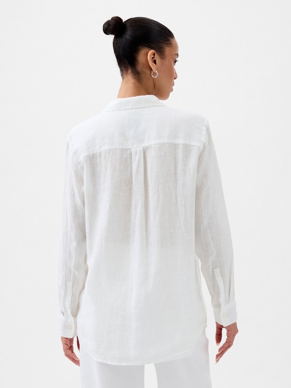 GAP Camicia in lino con logo GAP