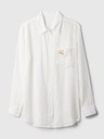 GAP Camicia in lino con logo GAP