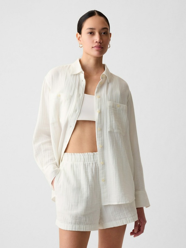 GAP Camicia oversize in mussola GAP