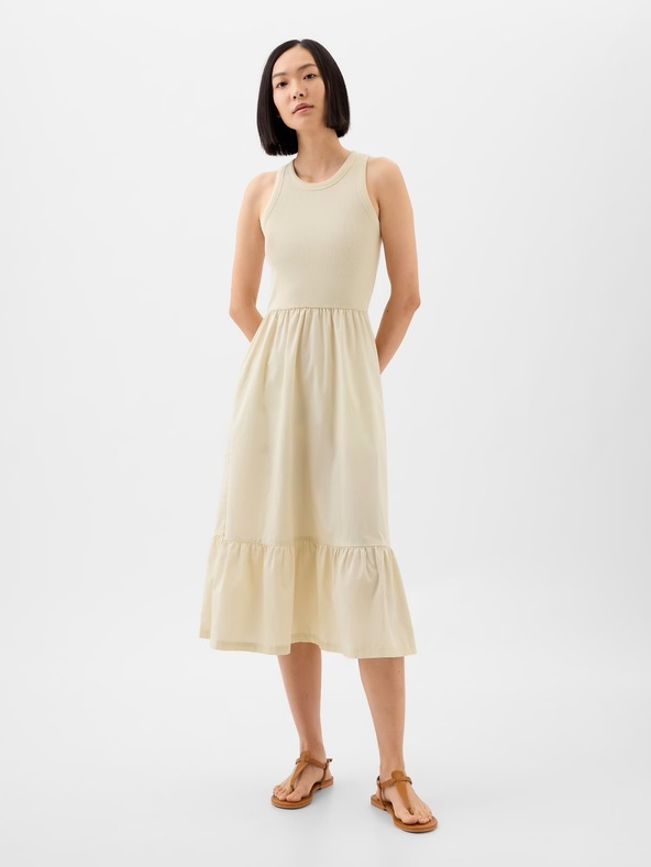 GAP Sleeveless midi dress GAP