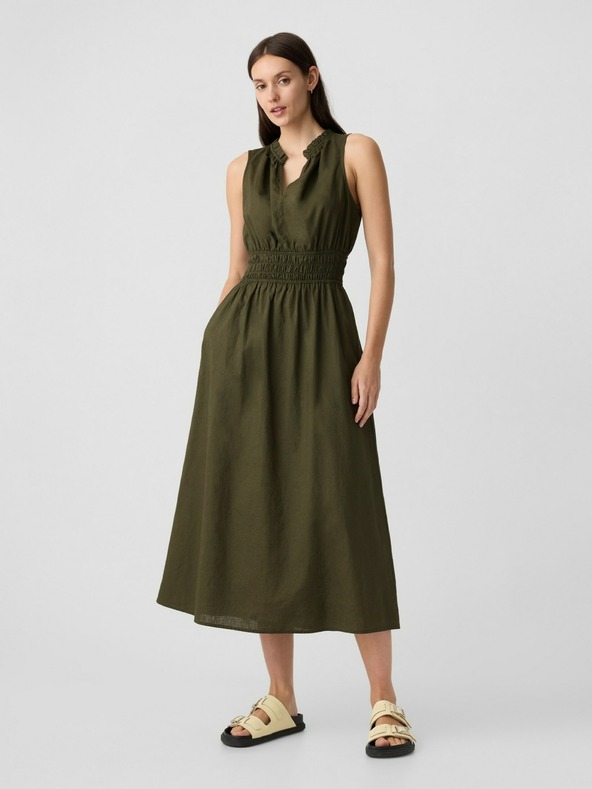 GAP Maxi abito in lino GAP