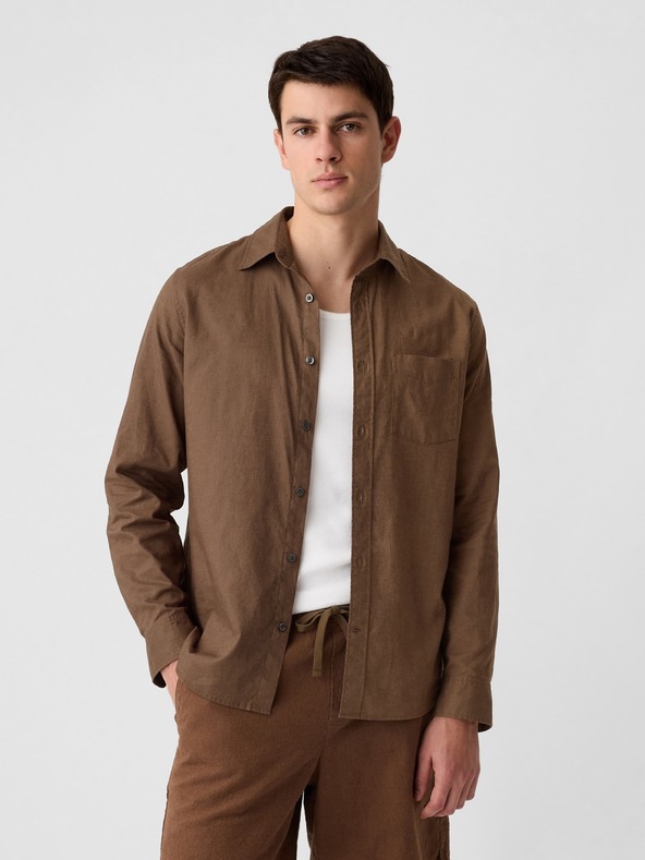GAP Standard linen shirt GAP