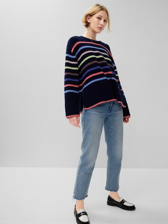 GAP Maglione a righe con spacchi GAP
