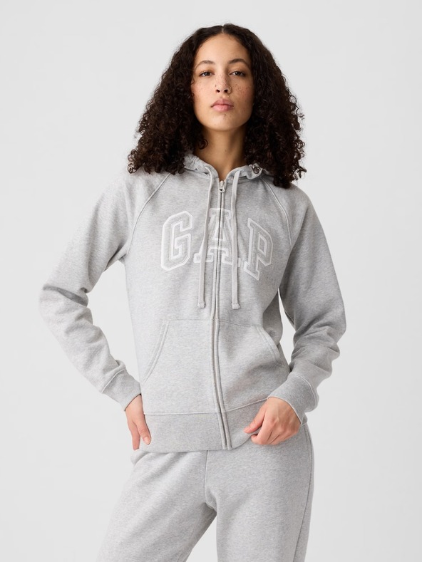 GAP Felpa con logo Gap e zip