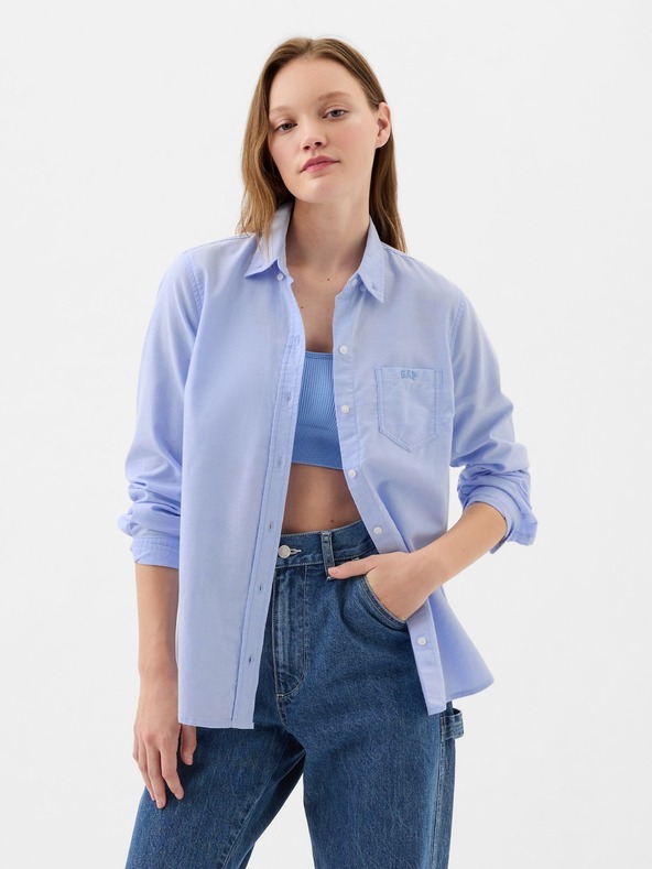 GAP Oxford shirt with logo GAP