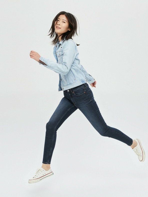 GAP Jeans vita alta universal legging Washwell GAP