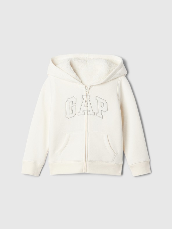 GAP Felpa bambino in sherpa con logo GAP