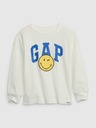 GAP Baby t-shirt Gap × SmileyWorld® GAP