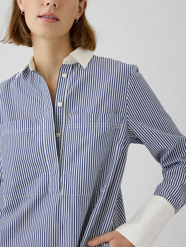 GAP Mini abito con camicia a righe Gap
