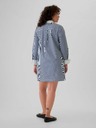 GAP Mini abito con camicia a righe Gap
