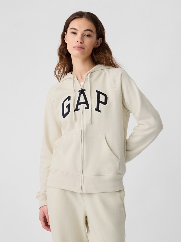 GAP Felpa con logo Gap e zip
