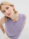 GAP Linen top without sleeves GAP