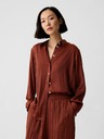 GAP Boyfriend satin shirt GAP