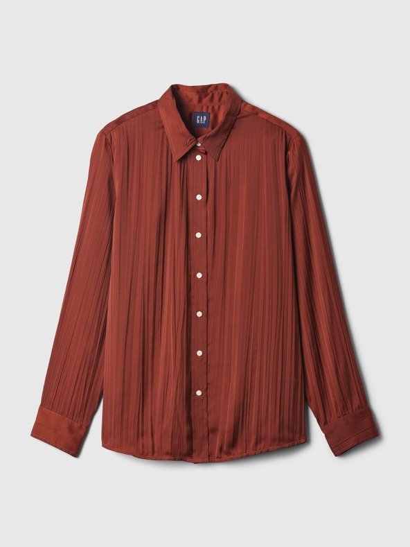 GAP Boyfriend satin shirt GAP