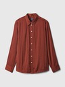 GAP Boyfriend satin shirt GAP