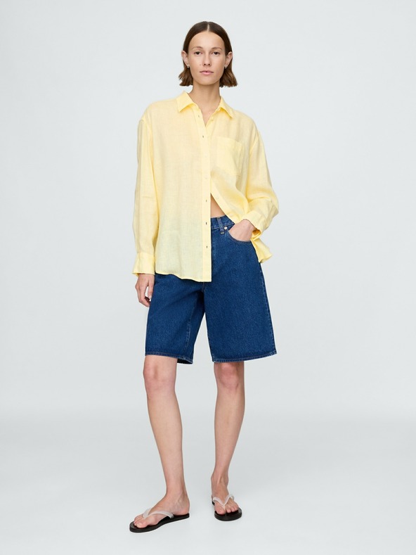 GAP Camicia oversize in lino Camicia grande GAP
