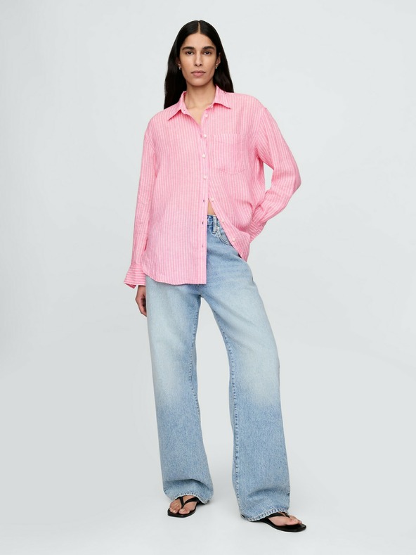 GAP Camicia oversize in lino Camicia grande GAP