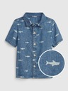 GAP Baby denim shirt shark GAP