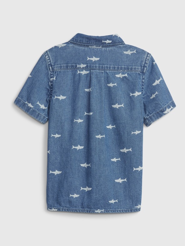 GAP Baby denim shirt shark GAP