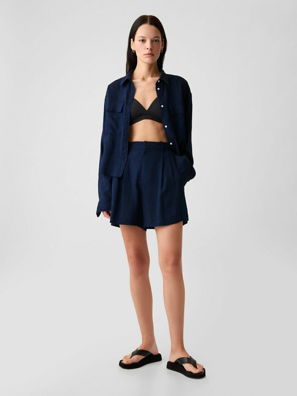 GAP 365 High Rise linen shorts GAP