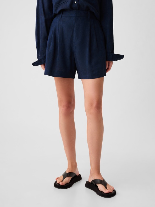 GAP 365 High Rise linen shorts GAP