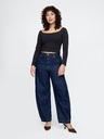 GAP Jeans a vita alta Barrel GAP
