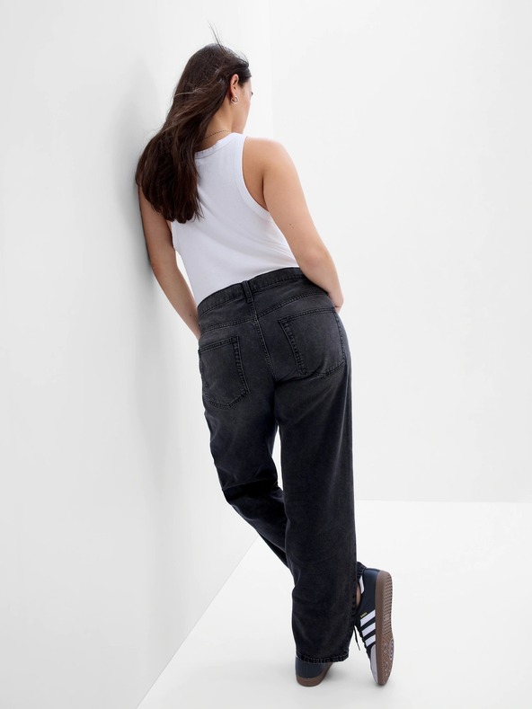 GAP Loose Mid Rise Distressed '90s jeans GAP