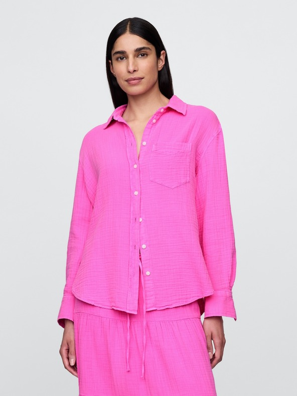 GAP Camicia oversize in mussola GAP