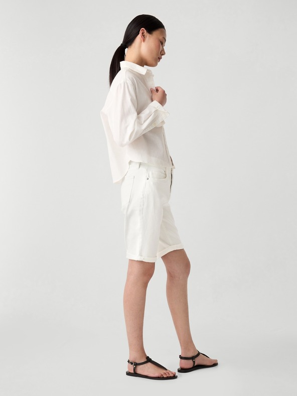 GAP Mid-rise denim shorts GAP