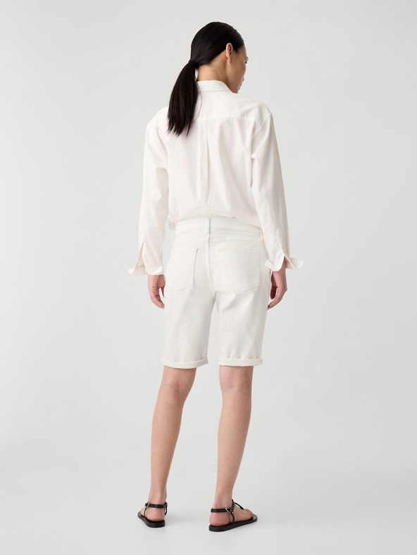 GAP Mid-rise denim shorts GAP